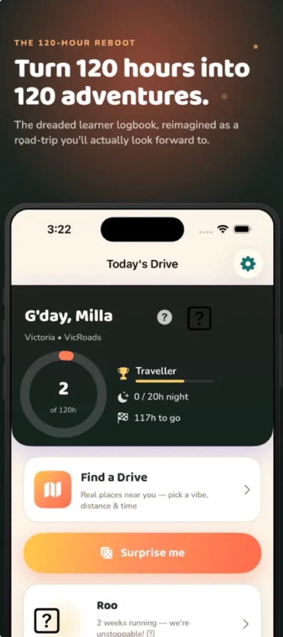 DriveQuest: Logging a drive in seconds