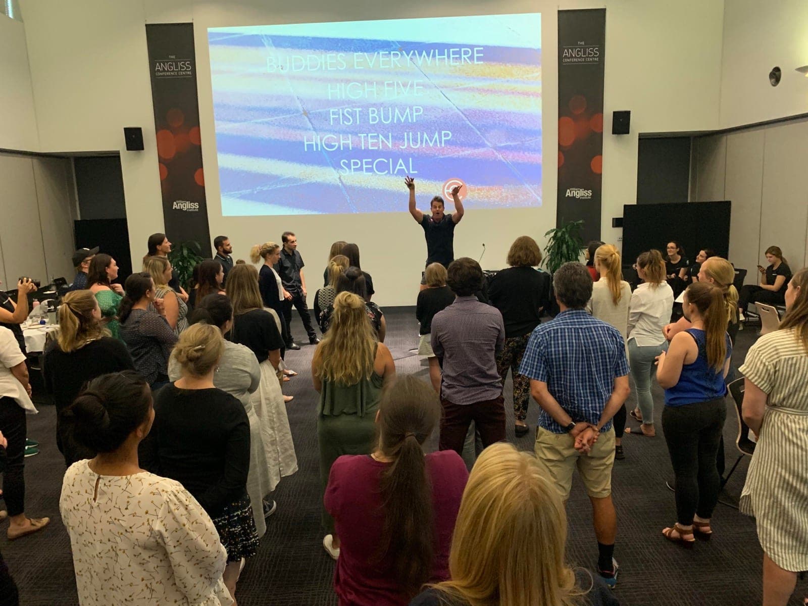 Leadership and teams workshop, energetic keynote session